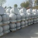 安阳 白麻花岗岩石材圆球，石球，挡车球，隔离球，景观石球，风水球等