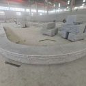 安阳 芝麻白异形坐凳，自然面光面弧形加工