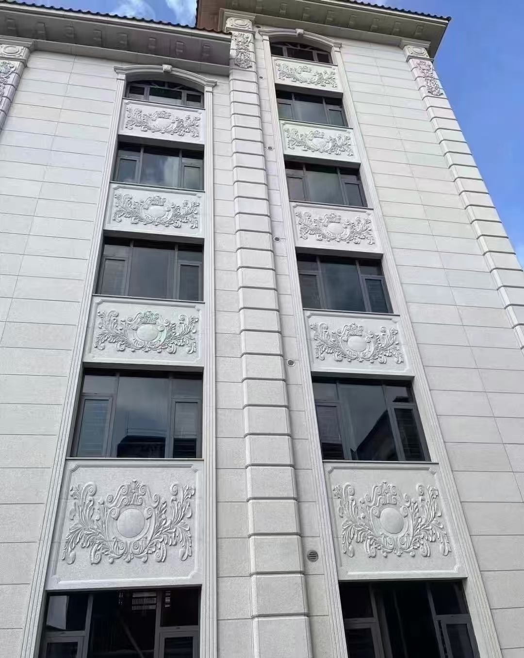 安阳 白麻荔枝面花岗岩别墅外墙干挂