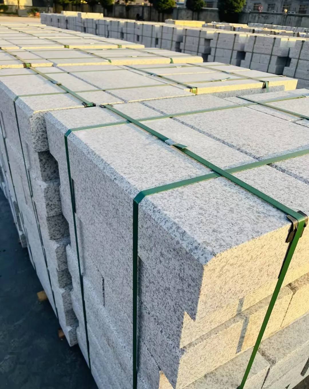 安阳 白麻花岗岩路沿石，马路牙子，路缘石，平石，立缘石等